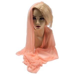 Orange Sheer Scarf - NEW